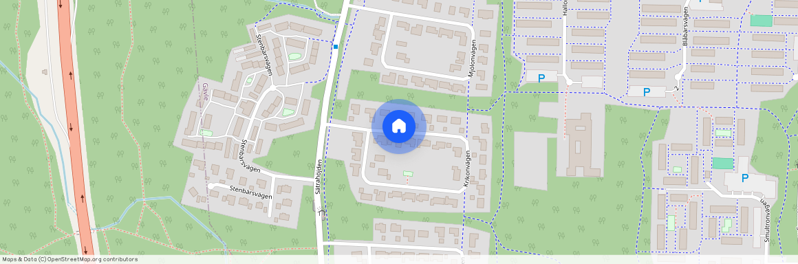 Krikonvägen, Gävle