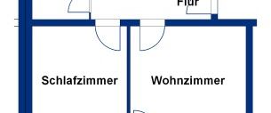 3-Zimmer-Wohnung für junge Leute im Wohltberg - Photo 1