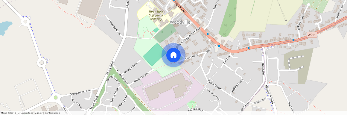 Small Thorn Place, Woodville, DE11