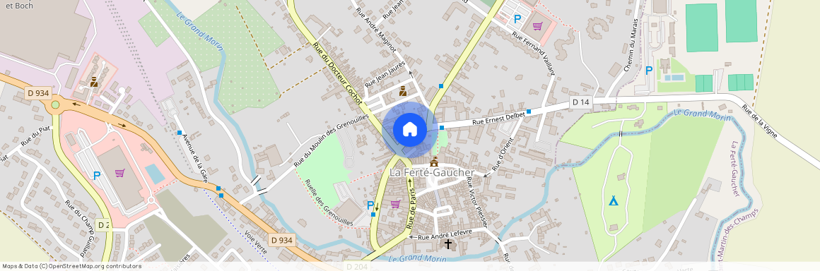 SEINE-ET-MARNE (77), - ILE-DE-FRANCE, LA FERTE GAUCHER (77320)