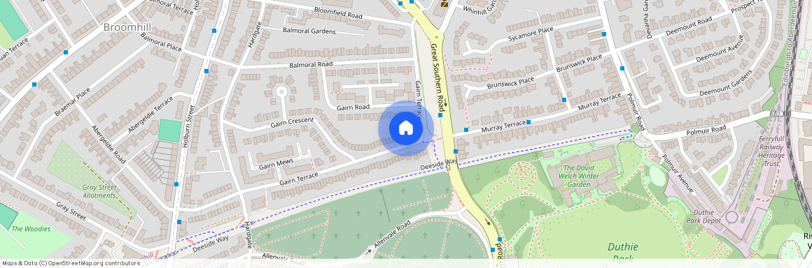 Gairn Terrace, Top Floor, AB10