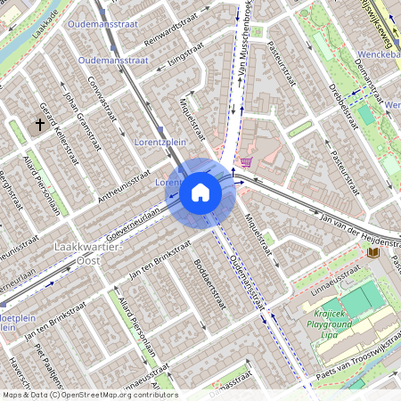 Laakkwartier-Oost, 2522 ED, Lorentzplein, Den Haag