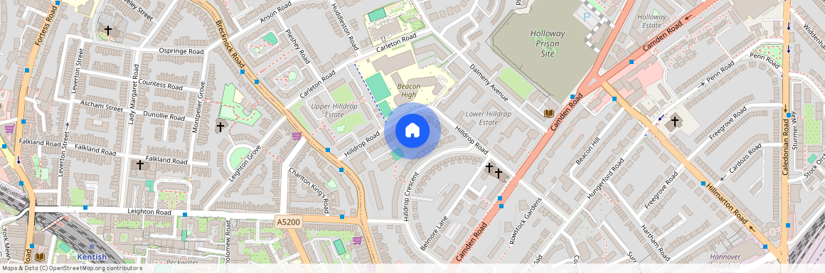 Hilldrop Road, Holloway, London