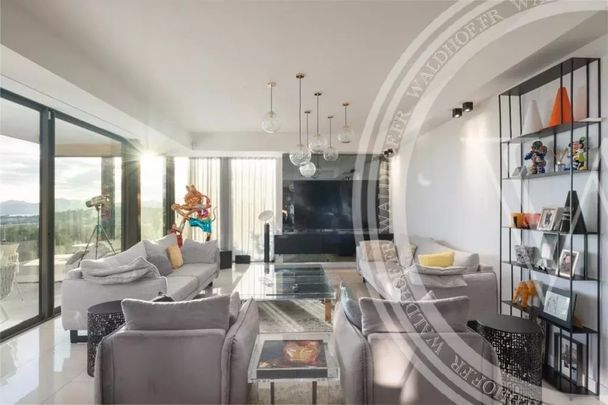Splendid villa contemporaine sur les hauteurs de Cannes vue Mer - Photo 1