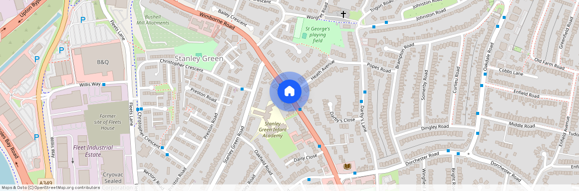 Wimborne Road, Poole