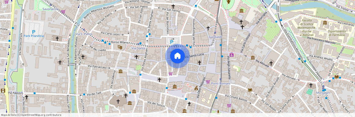 Via Santa Lucia, Padova, Veneto 35139