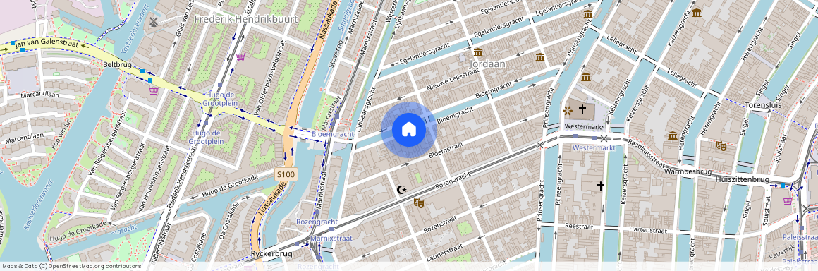 Bloemgracht 123-2, Bloemgrachtbuurt, 1016KK, Amsterdam