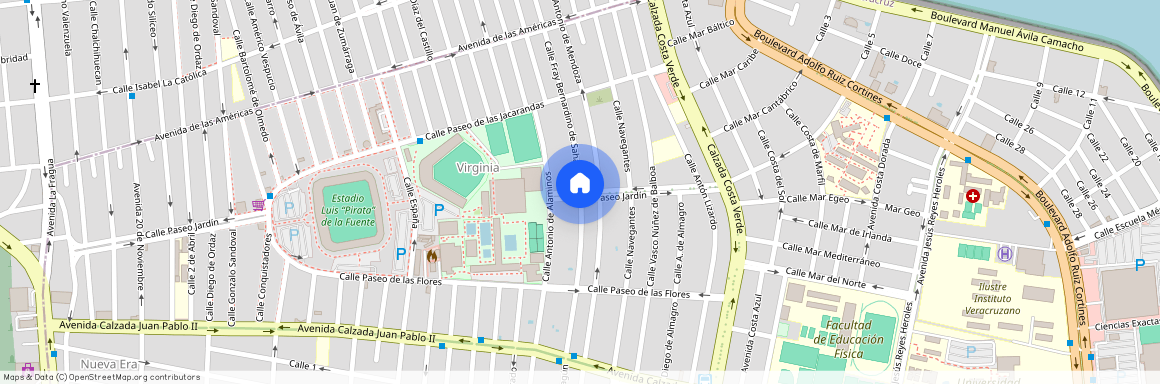 Calle Fray Bernardino de Sahagún, Virginia, 94294, VER, Mexico
