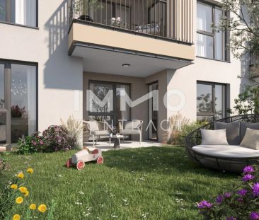 53,49qm 2Zi S-Gartenwohnung, Erstbezug, ökologische Bauweise - Foto 5