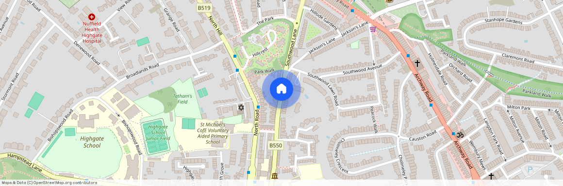 Southwood Lane, London, N6