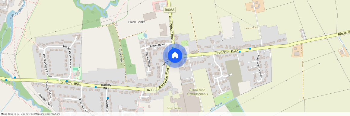 Bretforton Road, Badsey