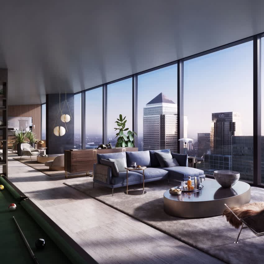 Landmark Pinnacle, Marsh Wall E14 - Photo 1