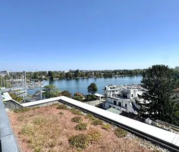 Penthouse mit Donaublick und 360 Grad Dachterrasse - direkt an der Alten Dona - Photo 3