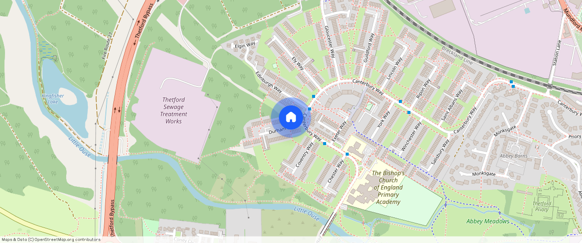 Durham Way, Thetford