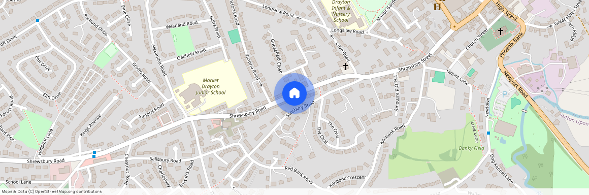 47 Shrewsbury Road, Market Drayton, Shropshire, TF9 3DN