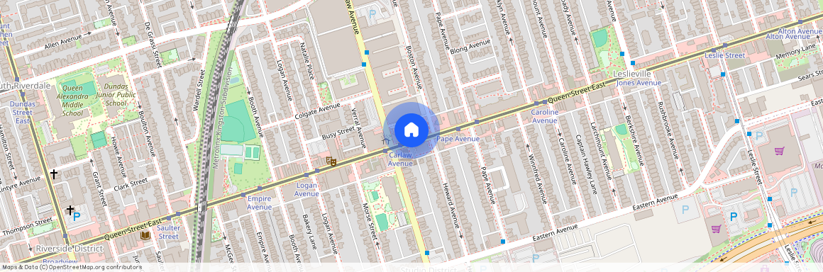 998 Queen Street East, Toronto, Toronto, Toronto, M4M 3P3