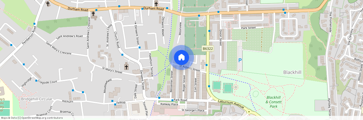 St. Aidans Place, Consett, Consett, Durham, DH8 5SU