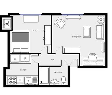 1 bedroom flat to rent - Photo 5