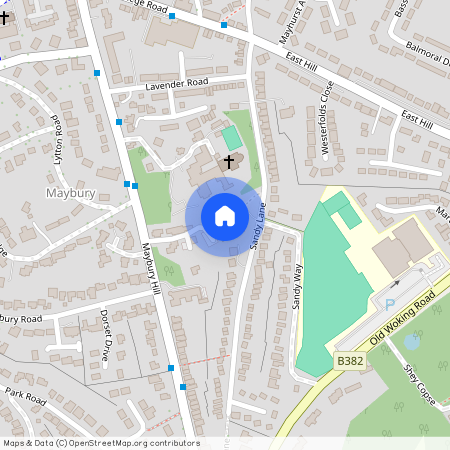 58 Sandy Lane, Woking, GU22 8BW, Surrey