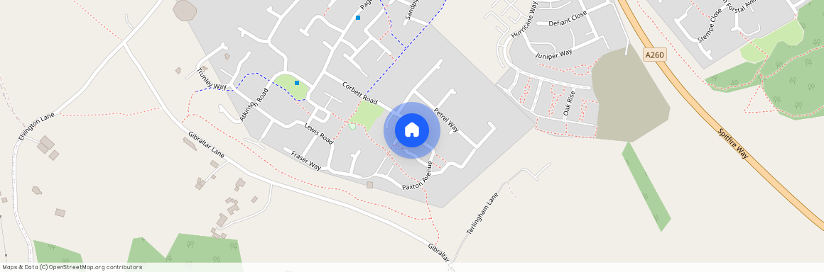 Paxton Avenue, Hawkinge, Folkestone, CT18