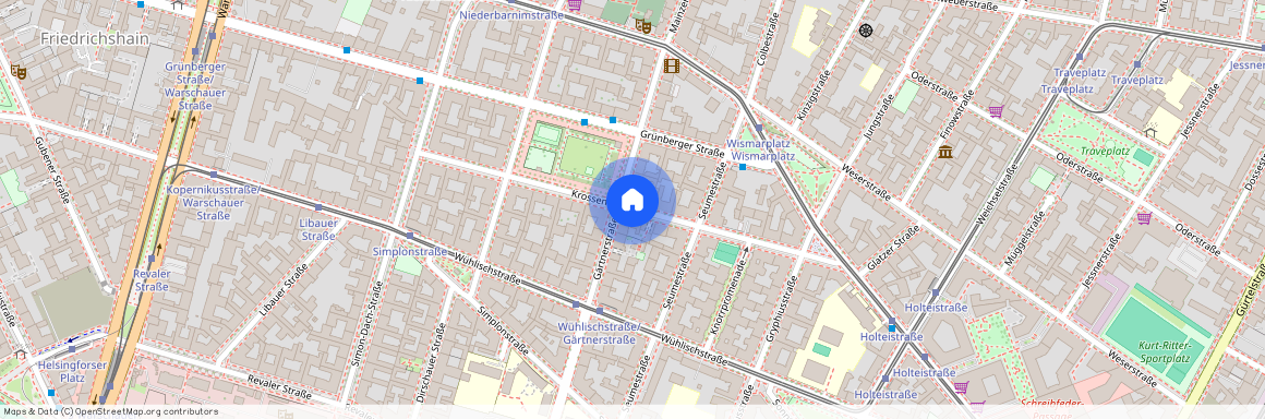 Krossener Str., 10245 Berlin-Bezirk Friedrichshain-Kreuzberg, Germany