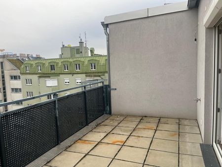 Alxingergasse - 2 Zimmer DG mit 14,33m2 großer Terrasse - Photo 4