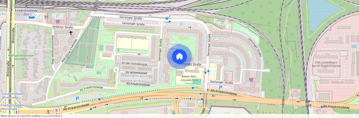 Gensinger Str. 108 - 10315 Berlin OT Friedrichsfelde