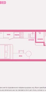 Signature Studio Apartment-Double Bed with Standard View - Photo 4