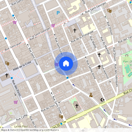 4 RUE DES TIERCELINS, Charles Iii Nord Tiercelins St-Georges, Nancy