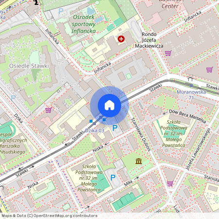 ul. Stawki, Muranów, Śródmieście, Warszawa, mazowieckie