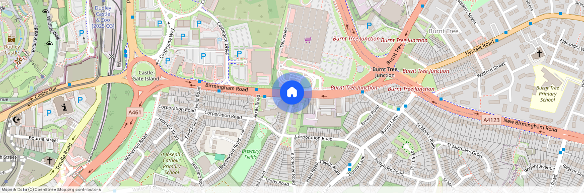 Birmingham Road, Dudley, DY1