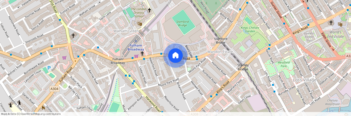 Fulham Road, Fulham Broadway, London, SW6