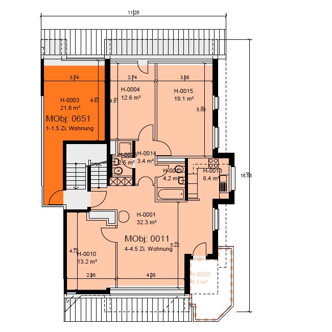 Gemütliche Wohnung in ländlicher Lage - Foto 1