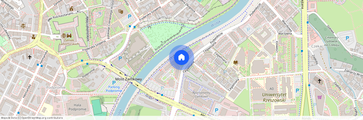 ul. Podwisłocze, Mieszka I, Rzeszów, podkarpackie