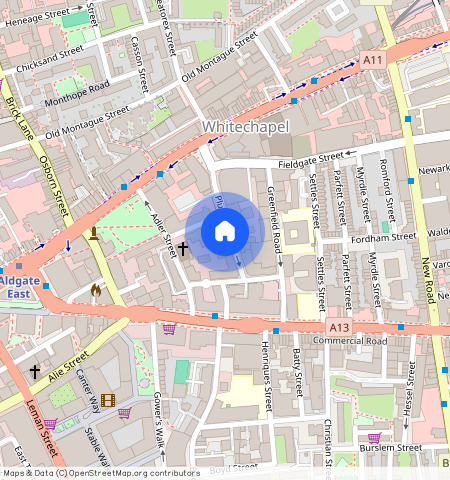 Albany Court, ** Plumbers Row, London, E1 1EP