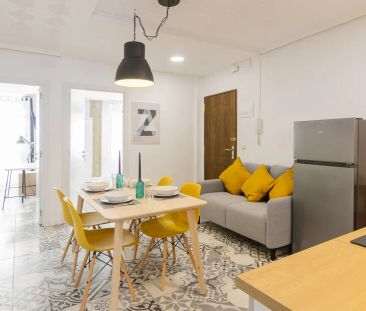 Room in a shared 3-bedroom apartment for rent in La Fonteta Sant Ll... - Photo 6