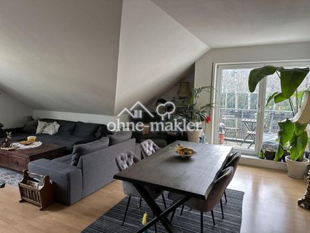 Schöne Dachgeschoss Wohnung, Stadtnah von Menden - Photo 2