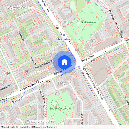Ursynów, Belgradzka, Warszawa