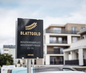 BLATTGOLD - 2-Zimmer Wohnung mit Südbalkon und Tiefgaragenstellplat... - Foto 2