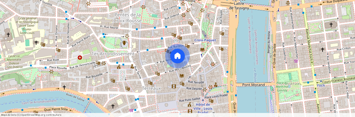 24 RUE RENE LEYNAUD, LYON 1ER ARRONDISSEMENT Capucins-Griffon