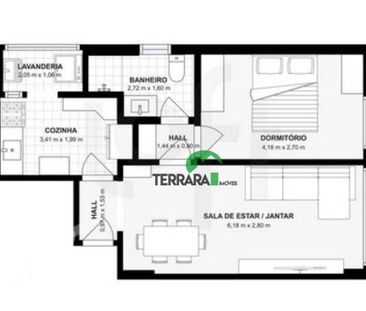 Apartamento Com 1 Dormitório, 52 m² - Venda por R$468.000ou Aluguel... - Photo 2