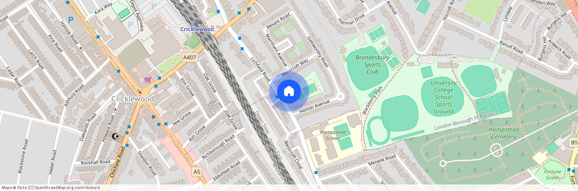 Lichfield Road, Cricklewood, London, NW2