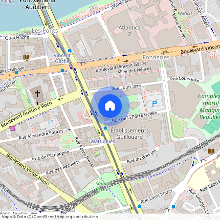 Ile de Nantes, Nantes Beaulieu - Pirmil