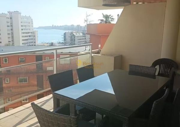 Beautiful apartment for rent from 01/10/2024 - 30/06/2025 with sea views in Fuengirola