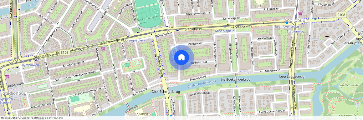 Courbetstraat 48-2, Minervabuurt-Zuid, 1077ZW, Amsterdam
