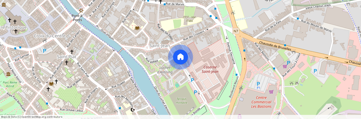 Rue Galterie Saint-Jean 20, 7500 Tournai