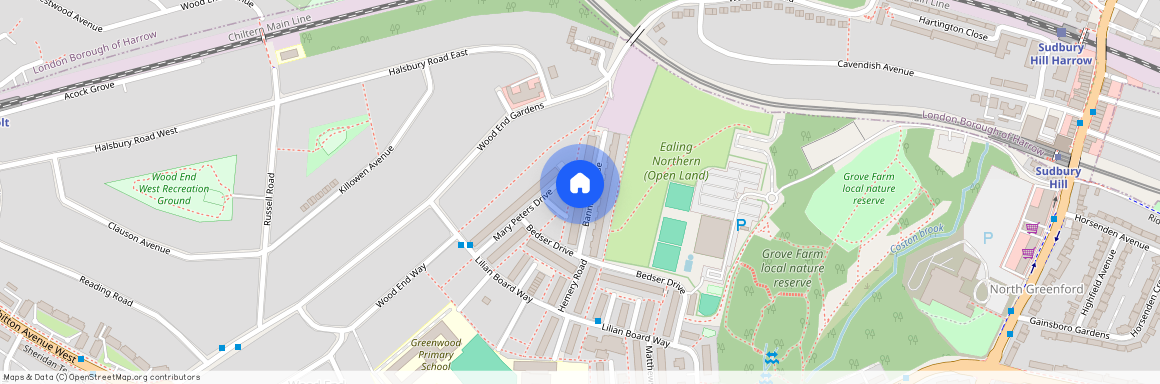 Bannister Close, UB6, Greenford