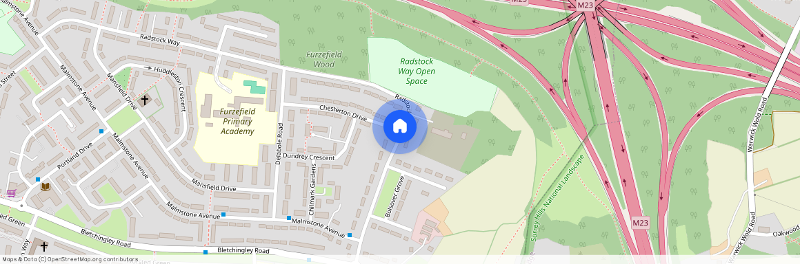 Oakley Gardens, Redhill, RH1