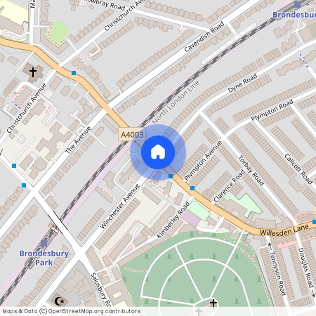 Dyne Road, Willesden, London, NW6