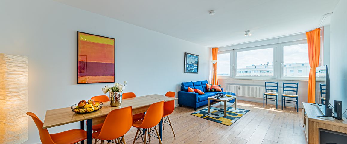 City-Residence: Große Wohnung in Offenbach mit 2 Schlafzimmern und tollen Blick auf den Main - Foto 1